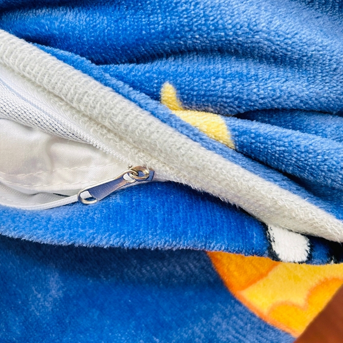 91家纺网 家纺一手货源 找家纺 小虾米 2024新款加厚上下床牛奶绒单被套 遨游太空