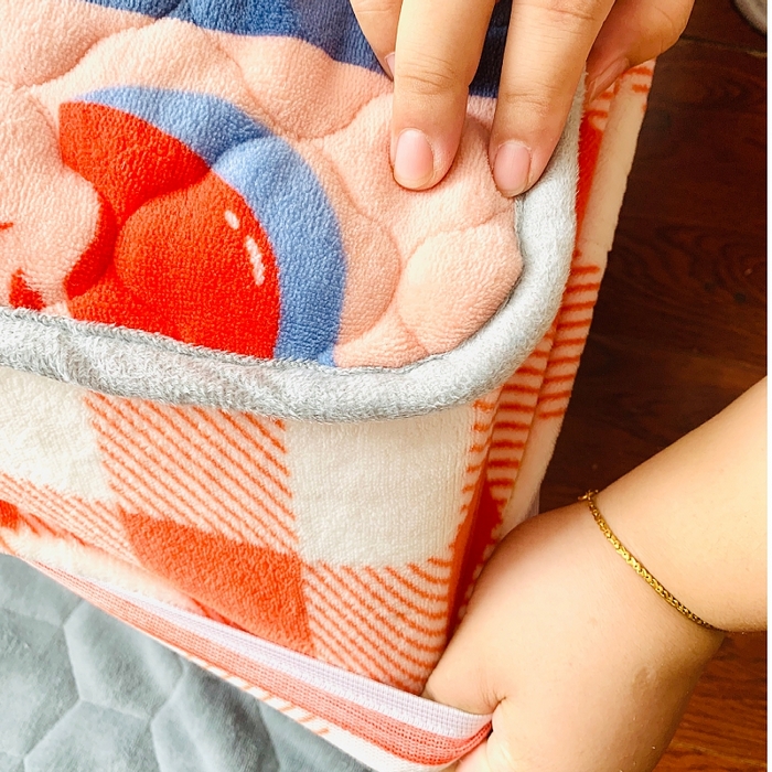 91家纺网 家纺一手货源 找家纺 小虾米 2024新款加厚上下床牛奶绒夹棉床笠款 生日派对