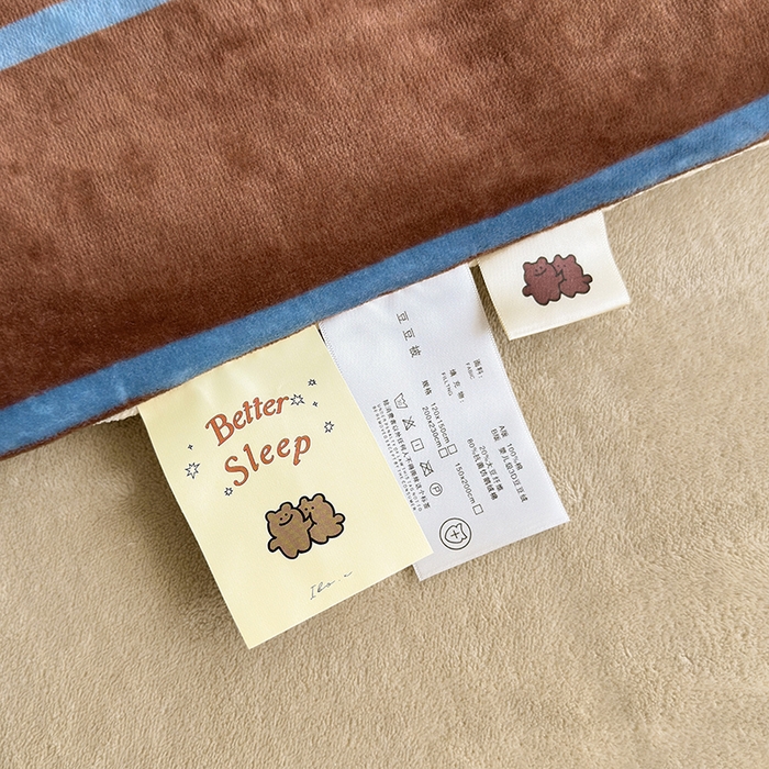 91家纺网 家纺一手货源 找家纺 2024新款卡通大版高克重牛奶绒豆豆被四件套 腊肠狗