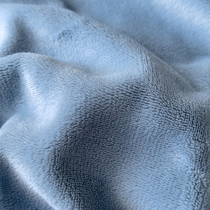 91家纺网 家纺一手货源 找家纺 欧邦 新款纯色牛奶绒单被套夹棉床盖三件套四件套 蔚蓝+浅灰