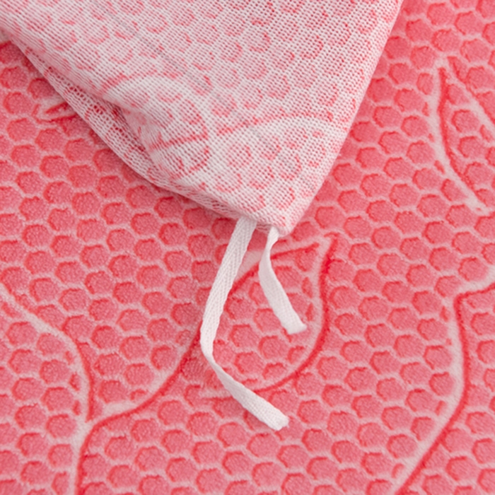 91家纺网 家纺一手货源 找家纺 慕婷家纺 2024新款牛奶绒印花床裙系列-单被套梦羽