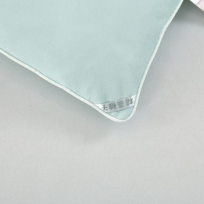 91家纺网 家纺一手货源 找家纺 丝薇雅 2024新款针织棉单边冬被 浅绿