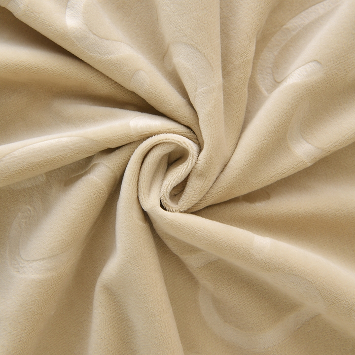 91家纺网 家纺一手货源 找家纺 满羽家纺 2024新款A类高克重婴儿绒提花牛奶绒四件套 可爱熊-金