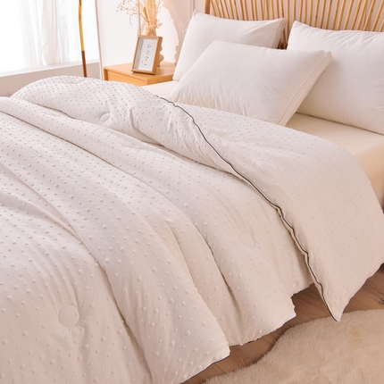 91家纺网 家纺一手货源 找家纺 （总）苏迪 2025新款冬被亲肤保暖3D按摩豆豆被被子被芯