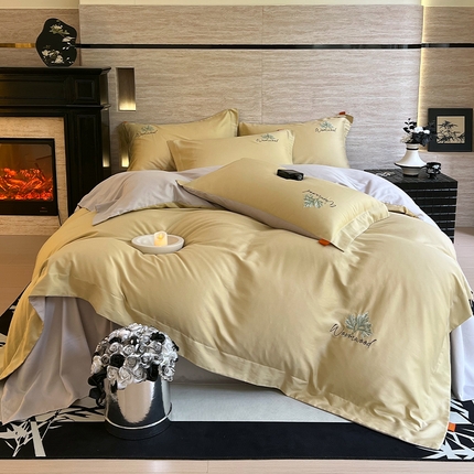 91家纺网 家纺一手货源 找家纺 （总）春皖家纺 2025新款艾阳绒磨毛四件套第二版（此款控价）