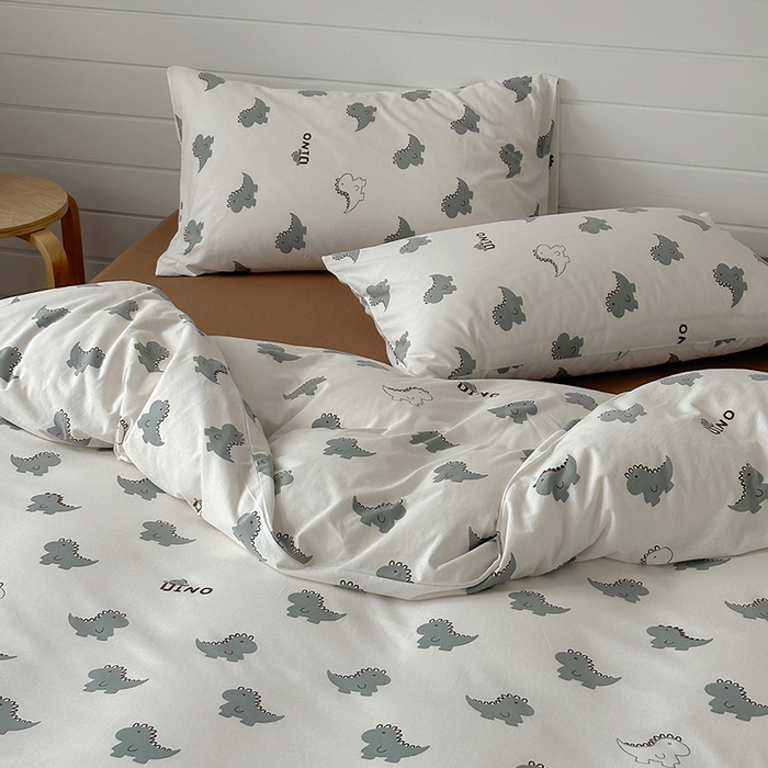 91家纺网 家纺一手货源 找家纺 梦可莱家居 2024新款A类亲肤舒适全棉针织棉四件套 小飞龙