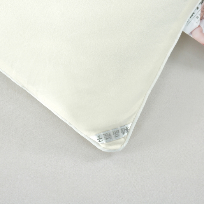 91家纺网 家纺一手货源 找家纺 丝薇雅 2024新款针织棉单边冬被 本白