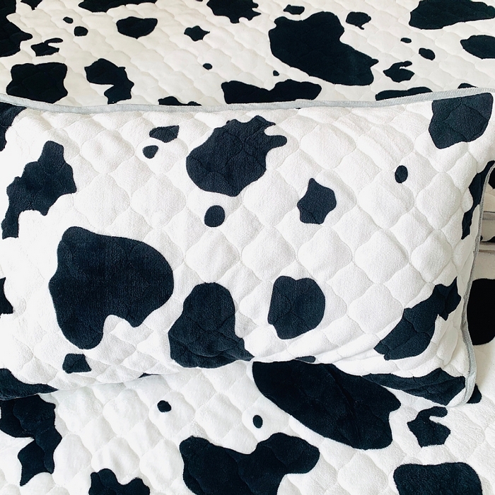 91家纺网 家纺一手货源 找家纺 小虾米 2024新款加厚上下床牛奶绒夹棉床笠款 牛奶