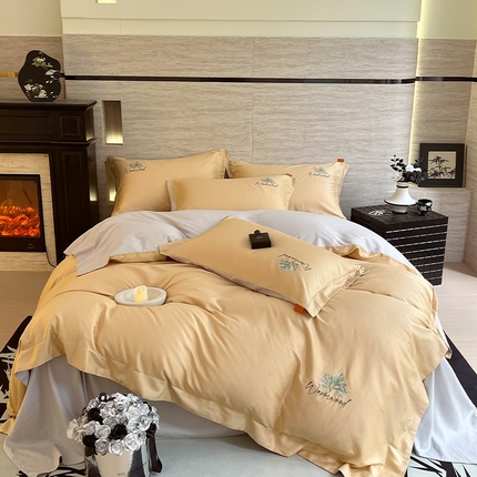 91家纺网 家纺一手货源 找家纺 （总）春皖家纺 2025新款艾阳绒磨毛四件套第二版（此款控价）