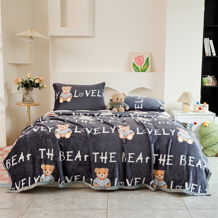 91家纺网 家纺一手货源 找家纺 （总）梵心 2025新款云貂绒毛毯法兰绒毛毯牛奶绒毛毯爆款盖毯直播跨境专供-可定制克重 