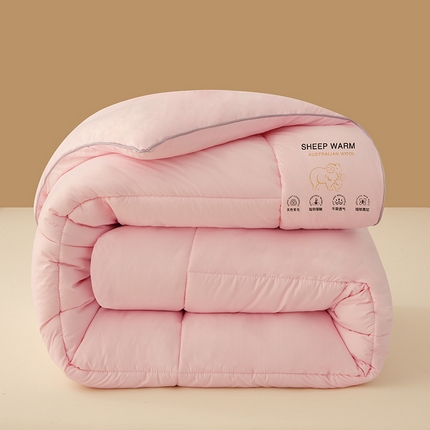 91家纺网 家纺一手货源 找家纺 （总）帕芬鸟家纺 2025新款A类澳洲羊毛被被子被芯