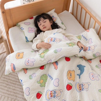 91家纺网 家纺一手货源 找家纺 （总）心卓 2025年新款直播皱皱纱冬被加厚被子被芯 儿童成人学生