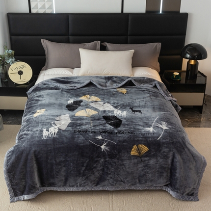 91家纺网 家纺一手货源 找家纺 （总）航途席业 2025新款A类拉舍尔印花毛毯