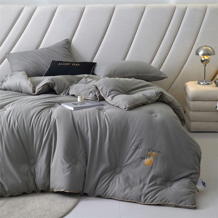 91家纺网 家纺一手货源 找家纺 （总）头等舱2025新款 四季棉立体A类大豆抗菌秋冬被