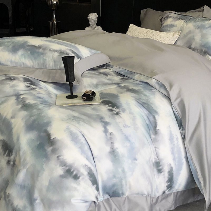 91家纺网 家纺一手货源 找家纺 金麦家纺 2024新款全棉数码印花四件套系列 繁苏