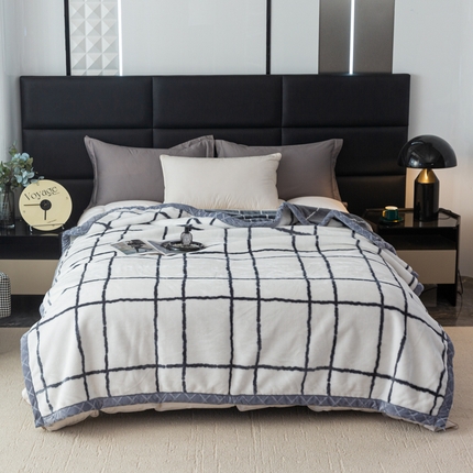 91家纺网 家纺一手货源 找家纺 （总）航途席业 2025新款A类拉舍尔印花毛毯