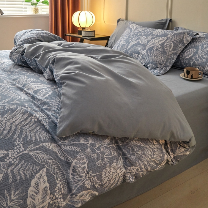 91家纺网 家纺一手货源 找家纺 涵宸家纺 2024新款加厚全棉磨毛印花四件套--罗马系列 F阡陌