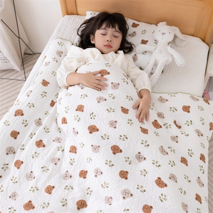 91家纺网 家纺一手货源 找家纺 （总）心卓 2025年新款直播皱皱纱冬被加厚被子被芯 儿童成人学生