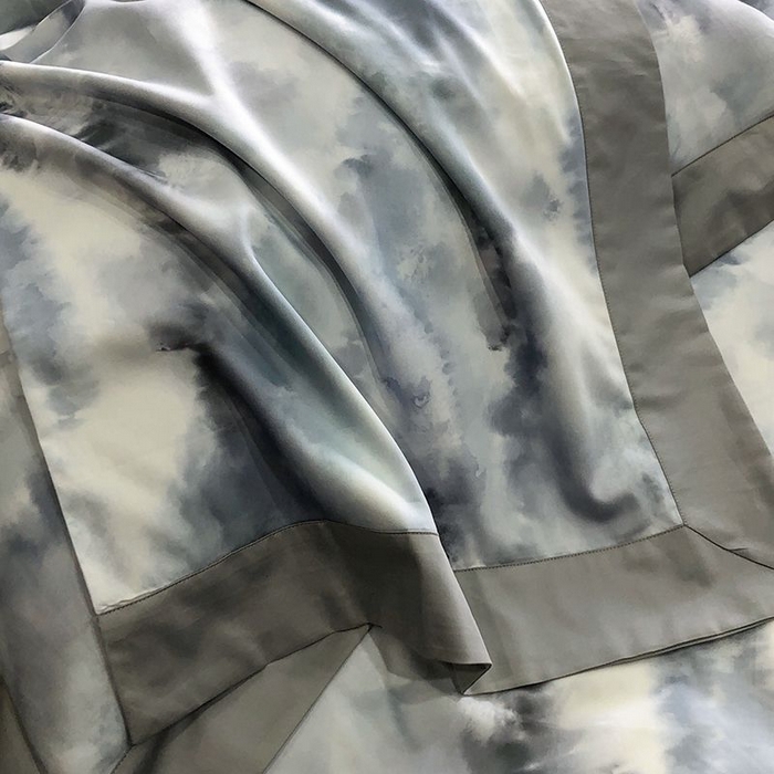 91家纺网 家纺一手货源 找家纺 金麦家纺 2024新款全棉数码印花四件套系列 繁苏