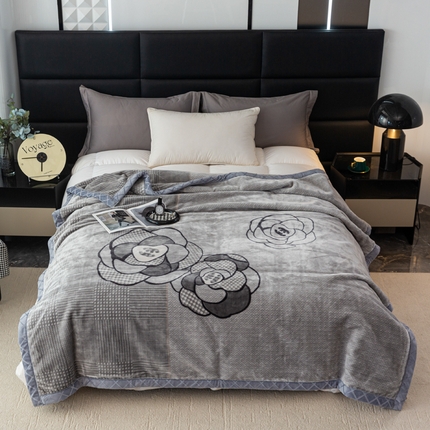 91家纺网 家纺一手货源 找家纺 （总）航途席业 2025新款A类拉舍尔印花毛毯