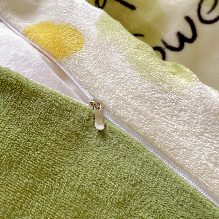 91家纺网 家纺一手货源 找家纺 沐慕 2024新款200g加厚牛奶绒四件套 花韵