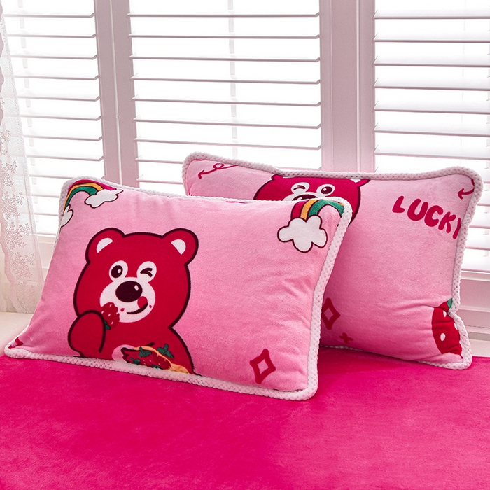 91家纺网 家纺一手货源 找家纺 （总）梦莱情 2024新款190克7斤半牛奶绒四件套