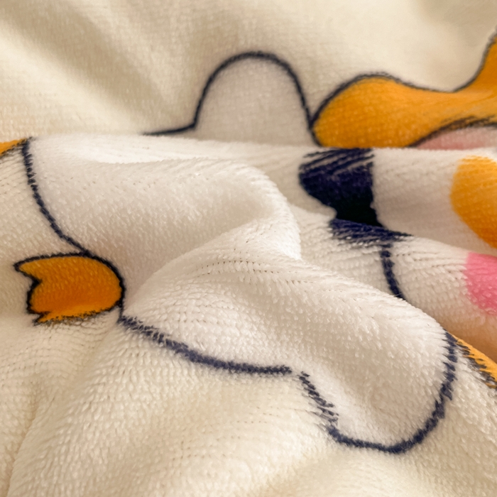 91家纺网 家纺一手货源 找家纺 沐慕 2024新款200g加厚牛奶绒四件套 萌萌鸭