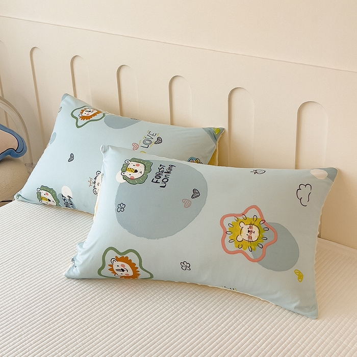 91家纺网 家纺一手货源 找家纺 米菲 2024新款卡通针织棉豆豆绒大豆冬被 开心派对