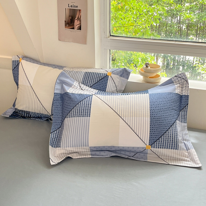 91家纺网 家纺一手货源 找家纺 涵宸家纺 2024新款加厚全棉磨毛印花四件套--罗马系列 D波西塔