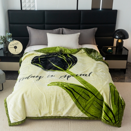 91家纺网 家纺一手货源 找家纺 （总）航途席业 2025新款A类拉舍尔印花毛毯