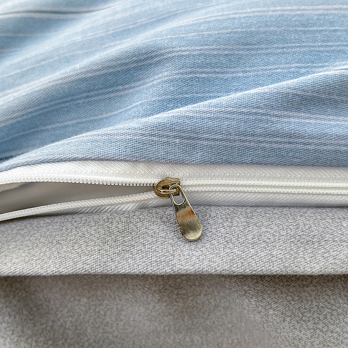 91家纺网 家纺一手货源 找家纺 品乐家纺 2024新款全棉生态棉印花磨毛四件套 欧比亚-蓝