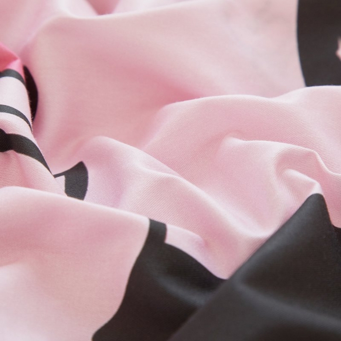 91家纺网 家纺一手货源 找家纺 蘭菲家纺 2024新款全棉大版卡通三丽鸥四件套 明天见