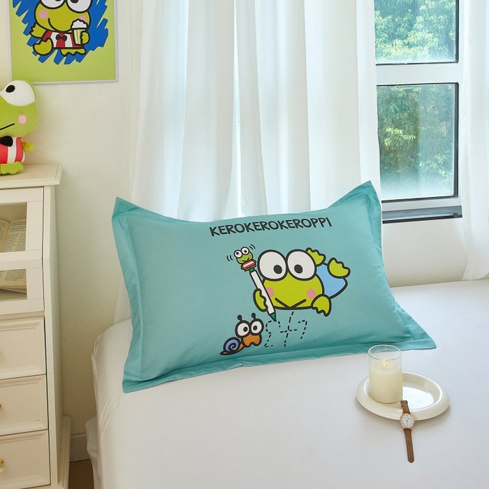 91家纺网 家纺一手货源 找家纺 蘭菲家纺 2024新款全棉大版卡通三丽鸥单品枕套 画自己