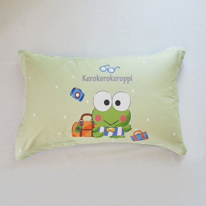 91家纺网 家纺一手货源 找家纺 蘭菲家纺 2024新款全棉大版卡通三丽鸥单品枕套 旅行家