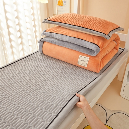 91家纺网 家纺一手货源 找家纺 （总）爱思凯家纺 2025新款【学生】简溪系列-新棉绒床褥四件套