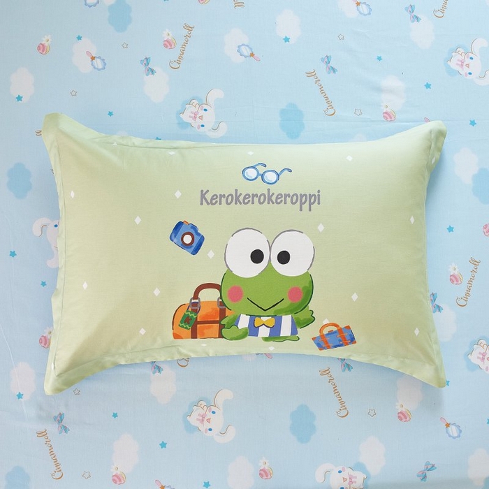 91家纺网 家纺一手货源 找家纺 蘭菲家纺 2024新款全棉大版卡通三丽鸥四件套 旅行家