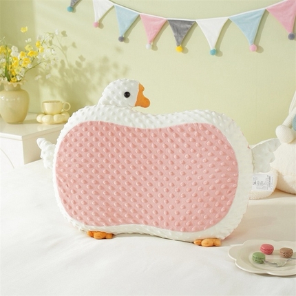 91家纺网 家纺一手货源 找家纺 （总）芯辰 2024新款记忆棉安抚豆豆枕快乐鸭猫肚枕头枕芯35*55