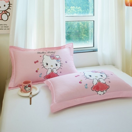 蘭菲家纺 2024新款全棉大版卡通三丽鸥单品枕套 向往
