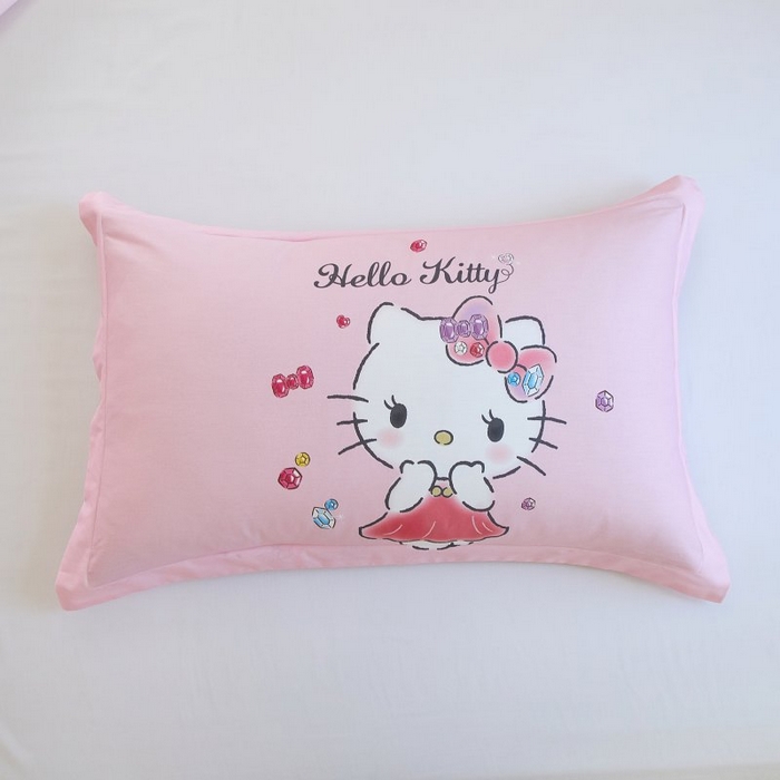 91家纺网 家纺一手货源 找家纺 蘭菲家纺 2024新款全棉大版卡通三丽鸥单品枕套 向往