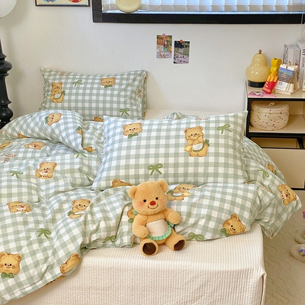 91家纺网 家纺一手货源 找家纺 （总）TT.one 塔塔家居 2025新款卡通风全棉印花单被套