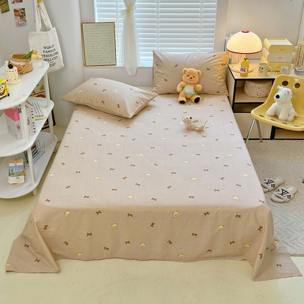 91家纺网 家纺一手货源 找家纺 （总）TT.one 塔塔家居 2025新款卡通风全棉印花单床单