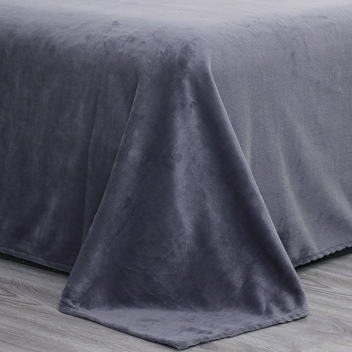 91家纺网 家纺一手货源 找家纺 2024新款加厚保暖小清新小版牛奶绒四件套 暗香