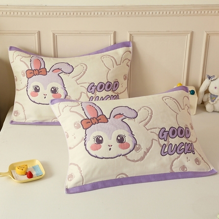 91家纺网 家纺一手货源 找家纺 （总）悦然毛巾被 2024新款全棉纱布枕巾6层加厚系列