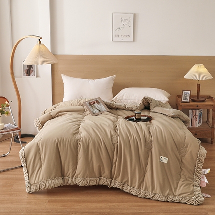 91家纺网 家纺一手货源 找家纺 （总）2024新款繁花全棉一体被冬被春秋被被子被芯