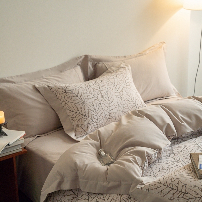 91家纺网 家纺一手货源 找家纺 （总）窝米 2024新款全棉磨毛工艺拼角款四件套系列