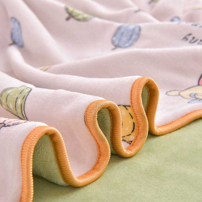 91家纺网 家纺一手货源 找家纺 雅芝蓝 2025新款8-9斤高克重印花牛奶绒四件套保暖绒套件直播爆款 南橘