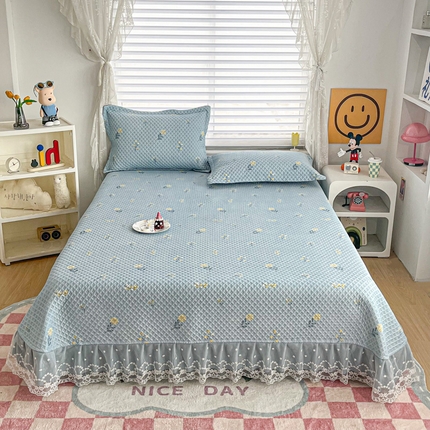 91家纺网 家纺一手货源 找家纺 （总）手艺人 204新款亲肤化纤夹棉床盖榻榻米炕盖炕垫-CH系列