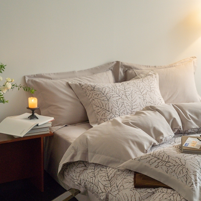 91家纺网 家纺一手货源 找家纺 窝米 2024新款全棉磨毛工艺拼角款四件套系列 晨梦