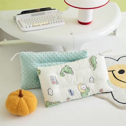 91家纺网 家纺一手货源 找家纺 （总）嗨皮宝贝 2024新款全棉卡通儿童豆豆枕枕头枕芯