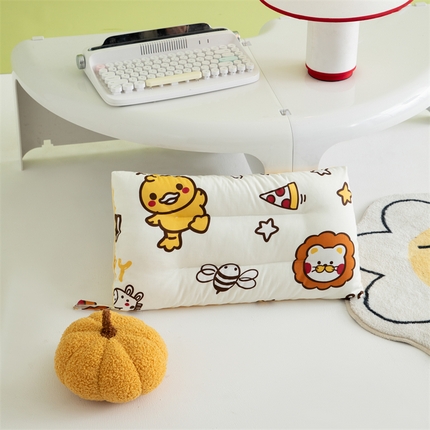 91家纺网 家纺一手货源 找家纺 （总）嗨皮宝贝 2024新款全棉卡通儿童豆豆枕枕头枕芯